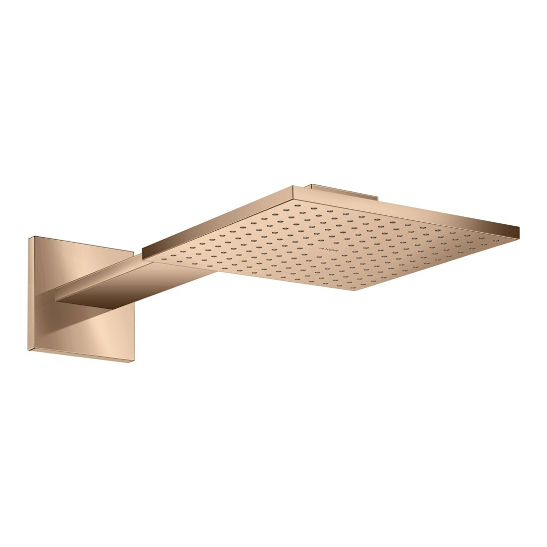 hansgrohe Kopfbrause Axor m Br.Arm, 250x250mm, 2jet, pol. red gold