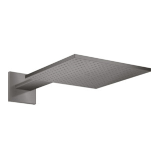 hansgrohe Kopfbrause Axor m Br.Arm, 300x300mm, 2jet, brush. bla vc