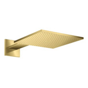 hansgrohe Kopfbrause Axor m Br.Arm, 300x300mm, 2jet, pol. gol opt