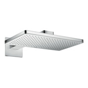 hansgrohe Kopfbrause Axor m Br.Arm, eck Ros., 460x300mm, 1j, chrom