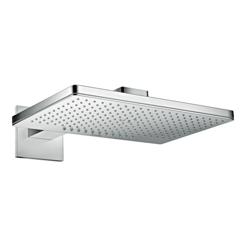 hansgrohe Kopfbrause Axor m Br.Arm, eck Ros., 460x300mm, 2jet, chr