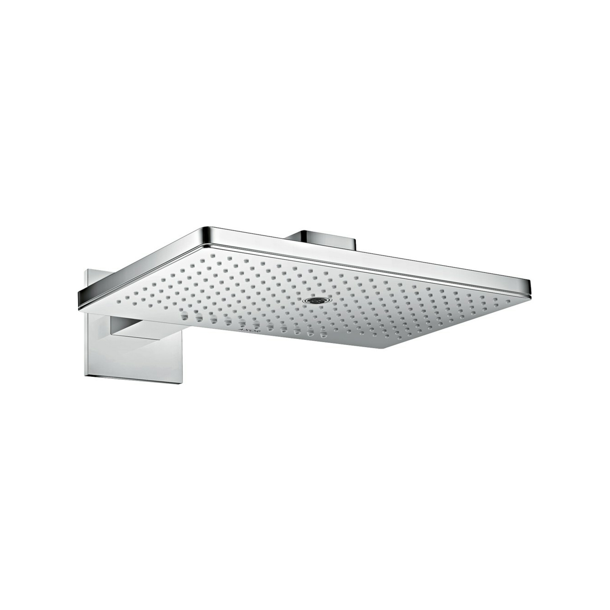 hansgrohe Kopfbrause Axor m Br.Arm, eck Ros., 460x300mm, 3jet, chr