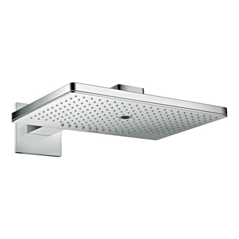 hansgrohe Kopfbrause Axor m Br.Arm, eck Ros., 460x300mm, 3jet, chr