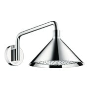 hansgrohe Kopfbrause Axor m Br.Arm, Wandmont., 240mm, 2jet, chrom-3