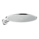 hansgrohe Kopfbrause Axor m Br.Arm, Wandmont., 350mm, 1jet, chrom-1