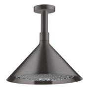 hansgrohe Kopfbrause Axor m Decke, 240mm, 2jet, brush. bla vc