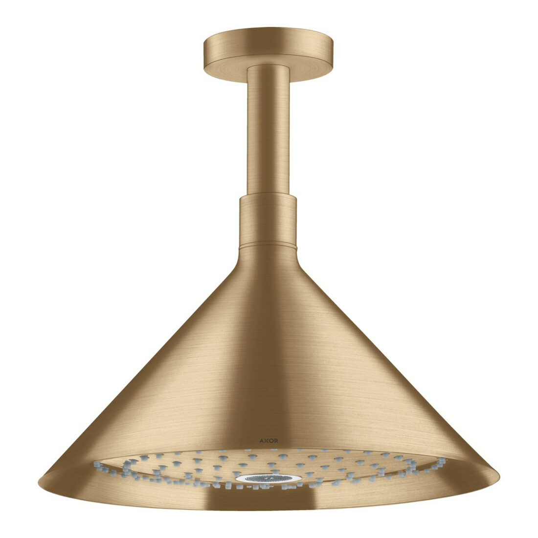 hansgrohe Kopfbrause Axor m Decke, 240mm, 2jet, brush. bron