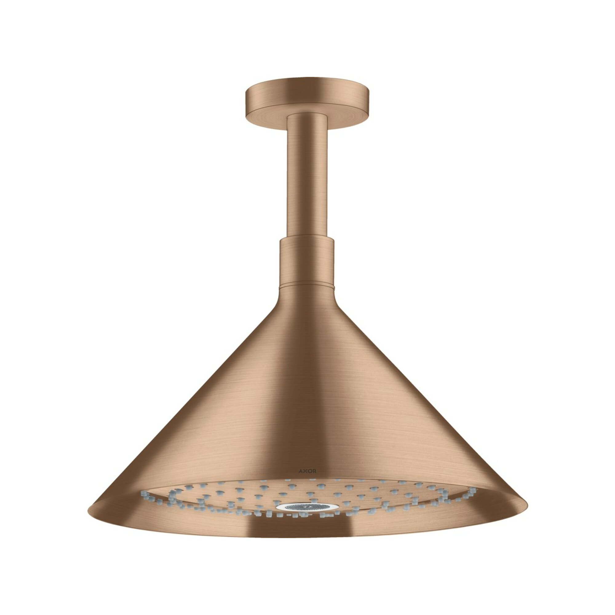 hansgrohe Kopfbrause Axor m Decke, 240mm, 2jet, brush. r gol