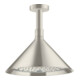 hansgrohe Kopfbrause Axor m Decke, 240mm, 2jet, Edelstahl-Optik-1