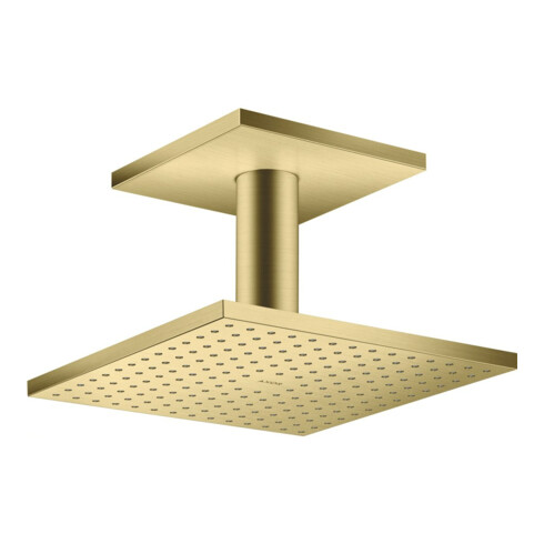 hansgrohe Kopfbrause Axor m Decke, 250x250mm, 1j, brush. br