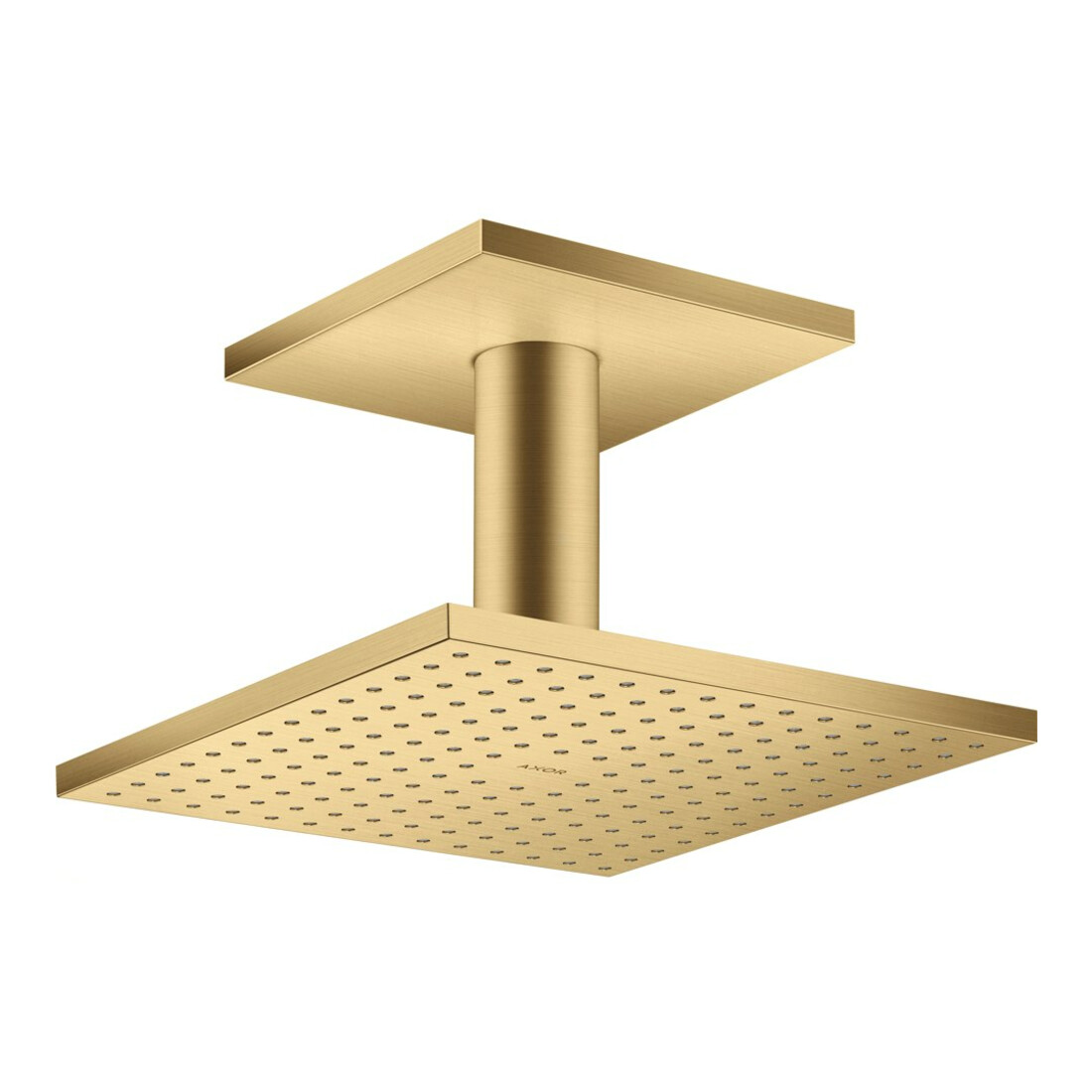 hansgrohe Kopfbrause Axor m Decke, 250x250mm, 1j, brush. gol opt