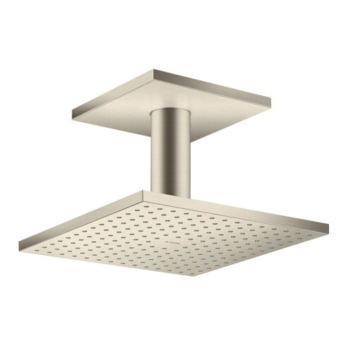 hansgrohe Kopfbrause Axor m Decke, 250x250mm, 1j, brush. ni.