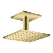 hansgrohe Kopfbrause Axor m Decke, 250x250mm, 2jet, brush. br