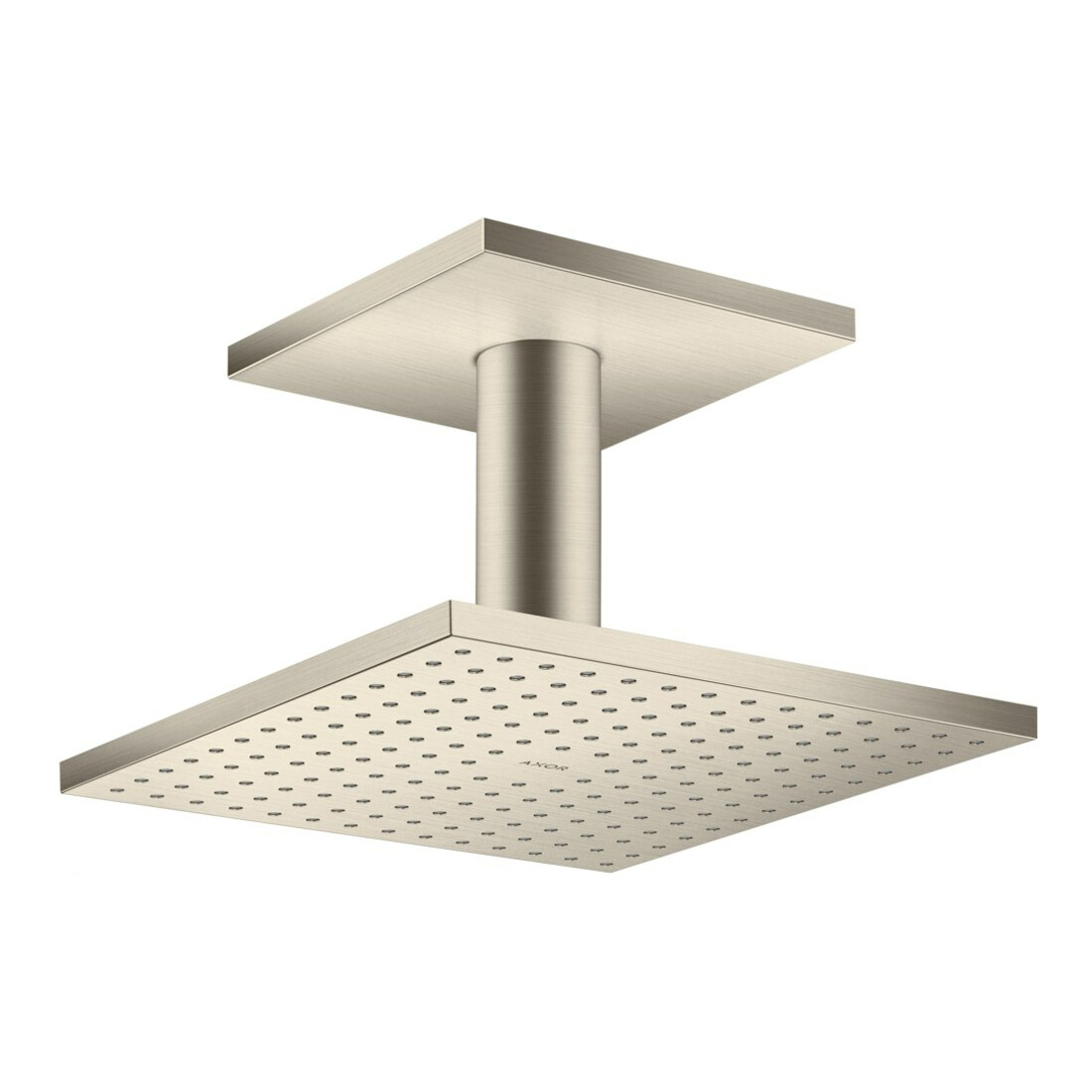 hansgrohe Kopfbrause Axor m Decke, 250x250mm, 2jet, brush. ni.