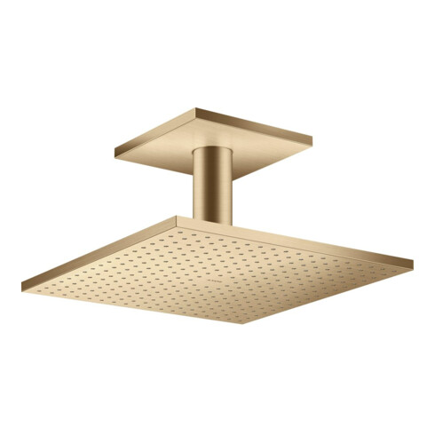 hansgrohe Kopfbrause Axor m Decke, 300x300mm, 1j, brush. bron
