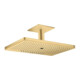 hansgrohe Kopfbrause Axor m Decke, 460x300, 3jet, brush. gol opt-1