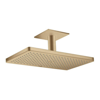 hansgrohe Kopfbrause Axor m Decke, 460x300mm, 1j, brush. bron