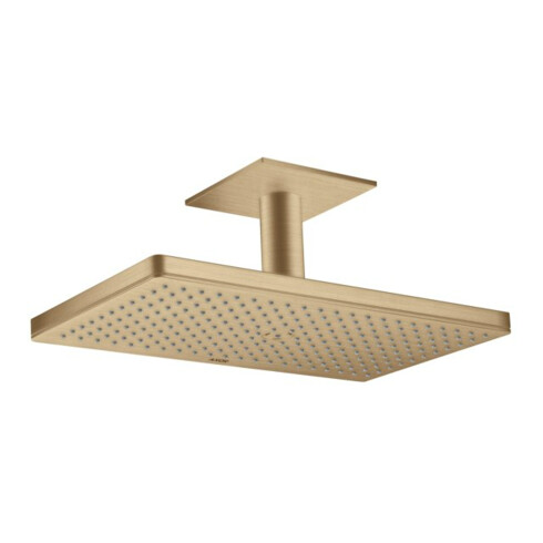 hansgrohe Kopfbrause Axor m Decke, 460x300mm, 1j, brush. bron