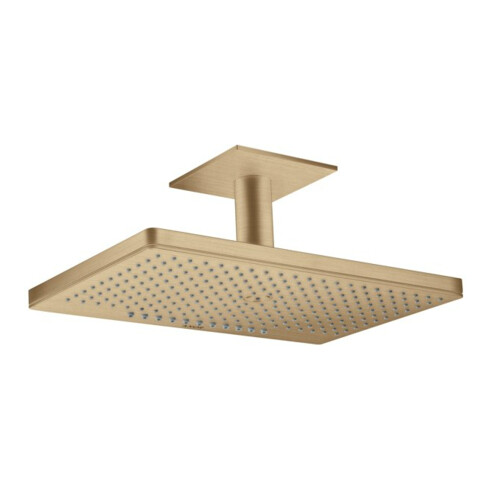 hansgrohe Kopfbrause Axor m Decke, 460x300mm, 2jet, brush. bron