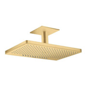 hansgrohe Kopfbrause Axor m Decke, 460x300mm, 2jet, brush. gol opt