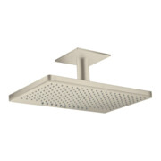 hansgrohe Kopfbrause Axor m Decke, 460x300mm, 2jet, brush. ni.