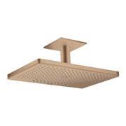 hansgrohe Kopfbrause Axor m Decke, 460x300mm, 2jet, brush. r gol