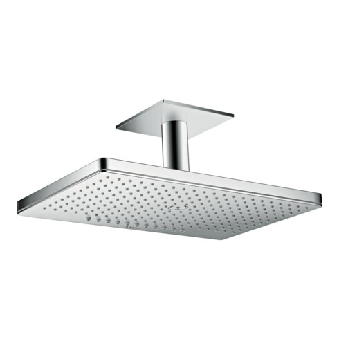 hansgrohe Kopfbrause Axor m Decke, 460x300mm, 2jet, Edelstahl-Optik
