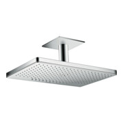 hansgrohe Kopfbrause Axor m Decke, 460x300mm, 2jet, Edelstahl-Optik