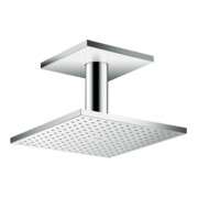 hansgrohe Kopfbrause Axor m Deckenanschluss, 250x250mm, 2jet, chrom