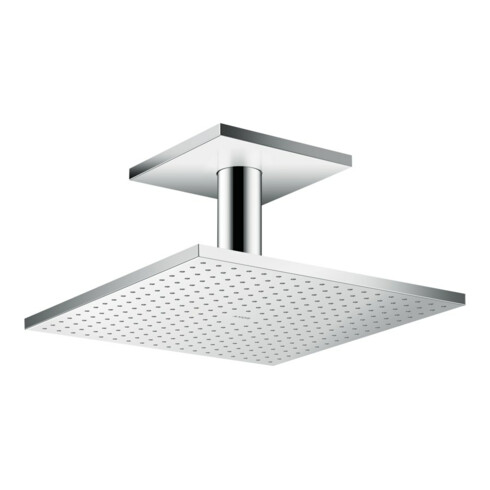 hansgrohe Kopfbrause Axor m Deckenanschluss, 300x300mm, 2jet, chrom