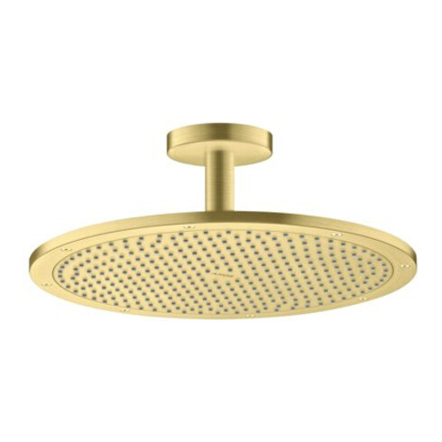 hansgrohe Kopfbrause Axor m Deckenanschluss, 350mm, 1j, brush. brass