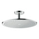 hansgrohe Kopfbrause Axor m Deckenanschluss, 350mm, 1j, brush. ni.-1