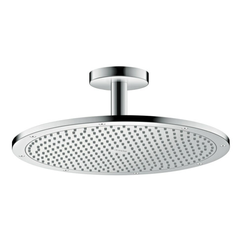hansgrohe Kopfbrause Axor m Deckenanschluss, 350mm, 1j, brush. ni.