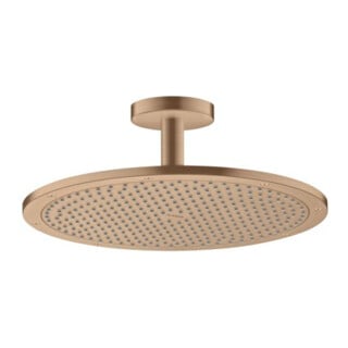 hansgrohe Kopfbrause Axor m Deckenanschluss, 350mm, 1j, brush. r gol