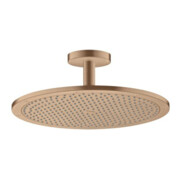 hansgrohe Kopfbrause Axor m Deckenanschluss, 350mm, 1j, brush. r gol