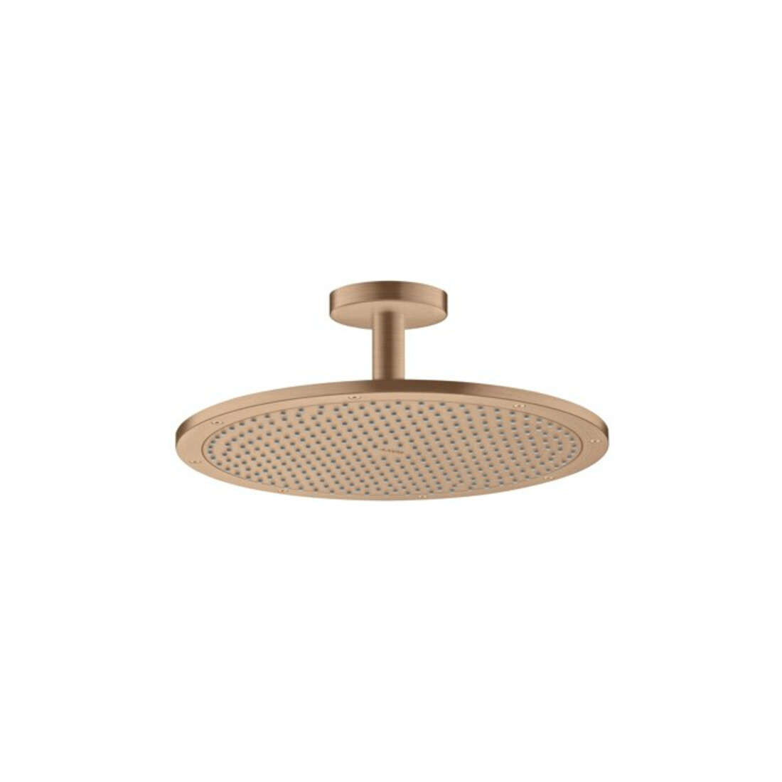 hansgrohe Kopfbrause Axor m Deckenanschluss, 350mm, 1j, brush. r gol