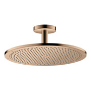 hansgrohe Kopfbrause Axor m Deckenanschluss, 350mm, 1j, pol. r gold