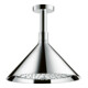 hansgrohe Kopfbrause Axor mit Deckenanschluss, 240mm, 2jet, chrom-1