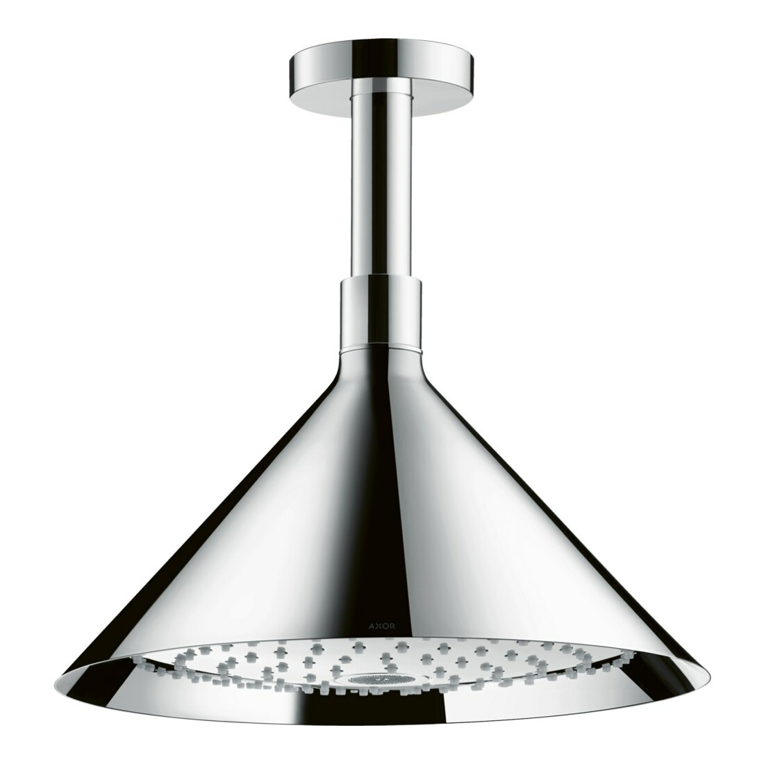 hansgrohe Kopfbrause Axor mit Deckenanschluss, 240mm, 2jet, chrom