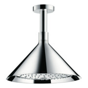 hansgrohe Kopfbrause Axor mit Deckenanschluss, 240mm, 2jet, chrom-2