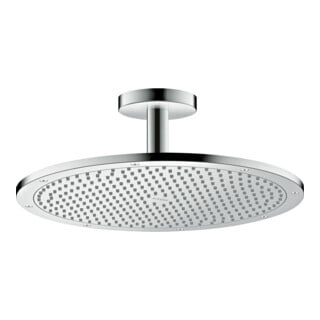 hansgrohe Kopfbrause Axor mit Deckenanschluss, 350mm, 1jet, chrom