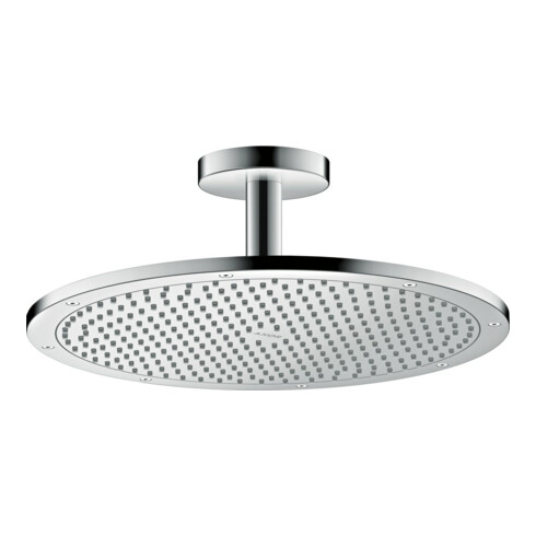 hansgrohe Kopfbrause Axor mit Deckenanschluss, 350mm, 1jet, chrom