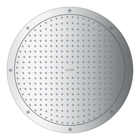 hansgrohe Kopfbrause Axor mit Deckenanschluss, 350mm, 1jet, chrom