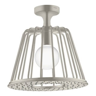 hansgrohe Kopfbrause Axor Nendo 275 1jet m Decke, 275mm, 1j, Edelstahl-Optik