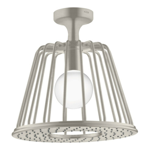 hansgrohe Kopfbrause Axor Nendo 275 1jet m Decke, 275mm, 1j, Edelstahl-Optik