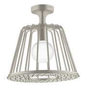 hansgrohe Kopfbrause Axor Nendo 275 1jet m Decke, 275mm, 1j, Edelstahl-Optik
