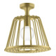 hansgrohe Kopfbrause Axor Nendo 275 1jet m Deckenanschluss, 275mm, 1j, brush. brass-1