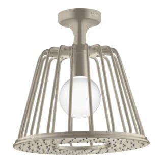 hansgrohe Kopfbrause Axor Nendo 275 1jet m Deckenanschluss, 275mm, 1j, brush. ni.