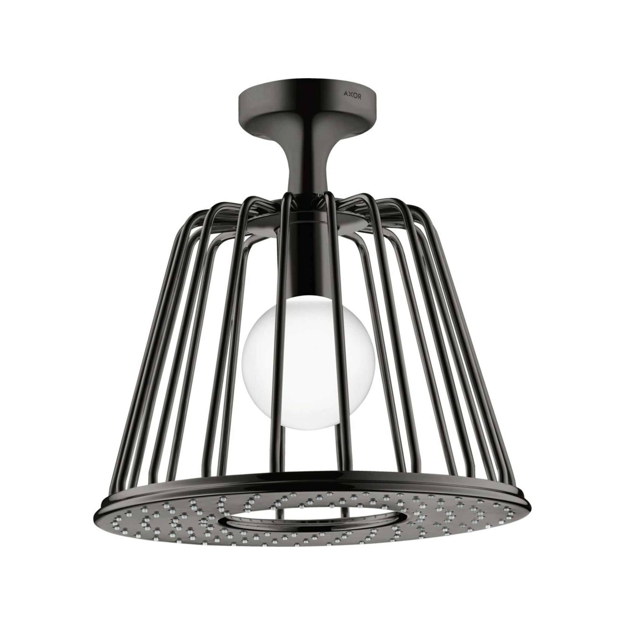 hansgrohe Kopfbrause Axor Nendo 275 1jet m Deckenanschluss, 275mm, 1j, pol. bla vc