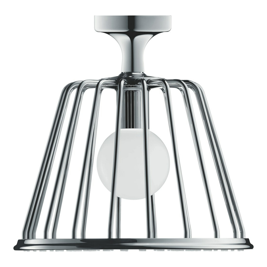 hansgrohe Kopfbrause Axor Nendo 275 1jet mit Deckenanschluss, 275mm, 1jet, chrom